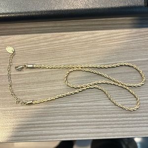 Costume gold necklace